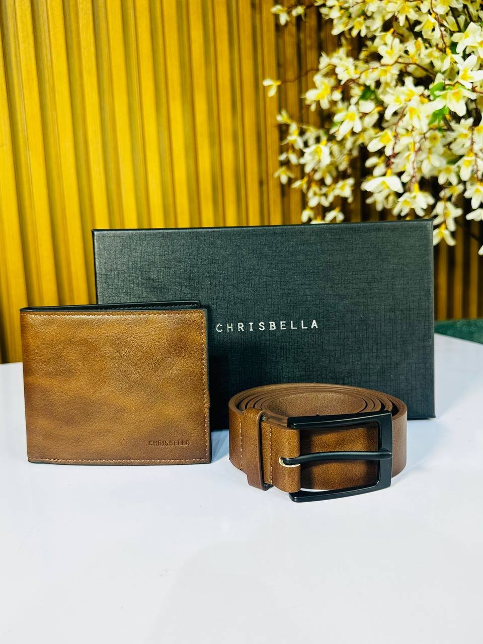 2025/12/1001349454.jpg CHRISBELLA BELT/WALLET SET (FOR MEN) - Image 1
